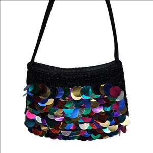 Multicolor Sequin Women's Bag